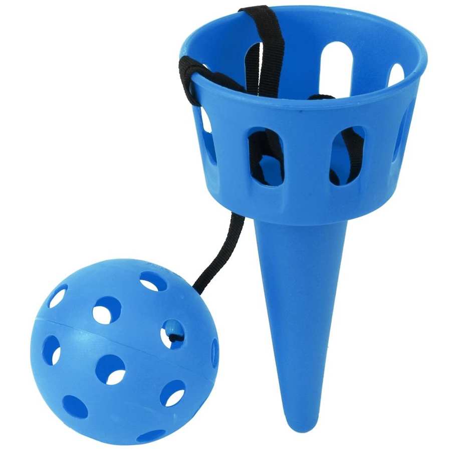 Lancer attraper jeu ensemble Scoop lancer ensemble sport balle lancer et attraper: Bleu