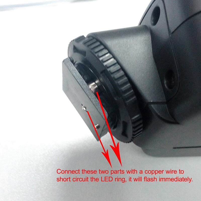 Mini ringflitser fotografie led flitser spiegelreflexcamera invullicht mini ringflitser voor macro canon nikon olympus canon lens