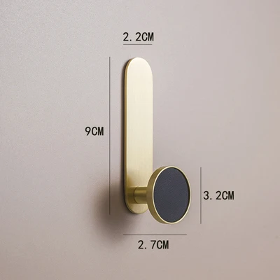 Goldene Garderobe Haken Messing Haken Wand Kleidung Hut L Aufhänger für Schlafzimmer Küche Badezimmer Verschiedene Farben Dekor Wohnaccessoires: YELLOW