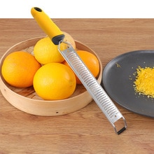 Microplane Grater Fruit Vegetable Tools & KitchenMultifunction Stainless Steel Lemon Zester Fruit Peeler Cheese Zester
