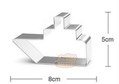 Transport bateau voiture avion acier inoxydable emporte-pièce enfants parti Biscuit moule fondant gâteau pâtisserie décor pâtisserie outil: steamboat