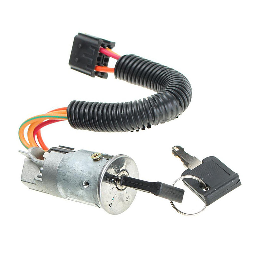 Auto Car Ignition Starter Switch Lock Cylinder+Keys Assembly for Clio Megane