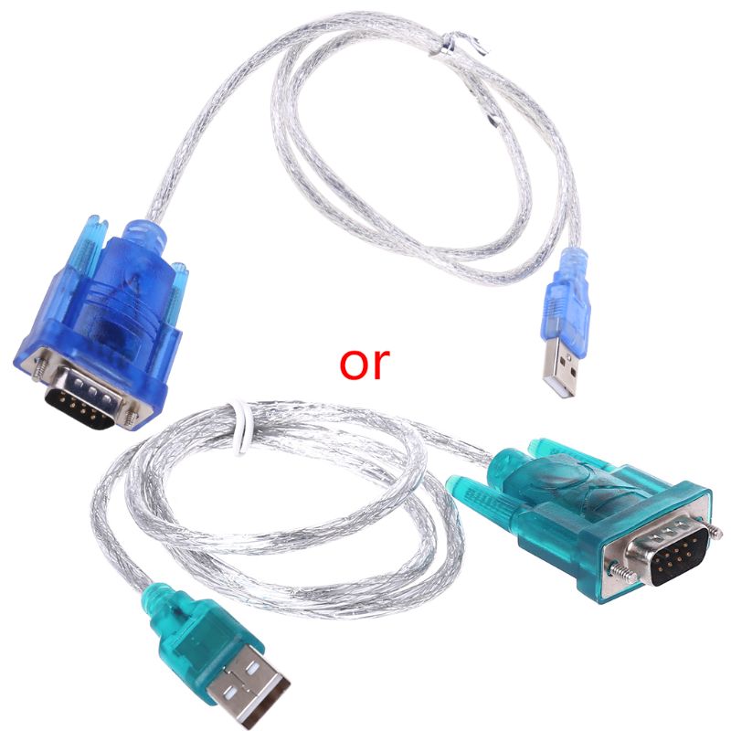 Conversor e adaptador de porta serial usb para rs232, 9 pinos, db9, cabo com porta serial, conversor, whosale, envio direto: Default Title