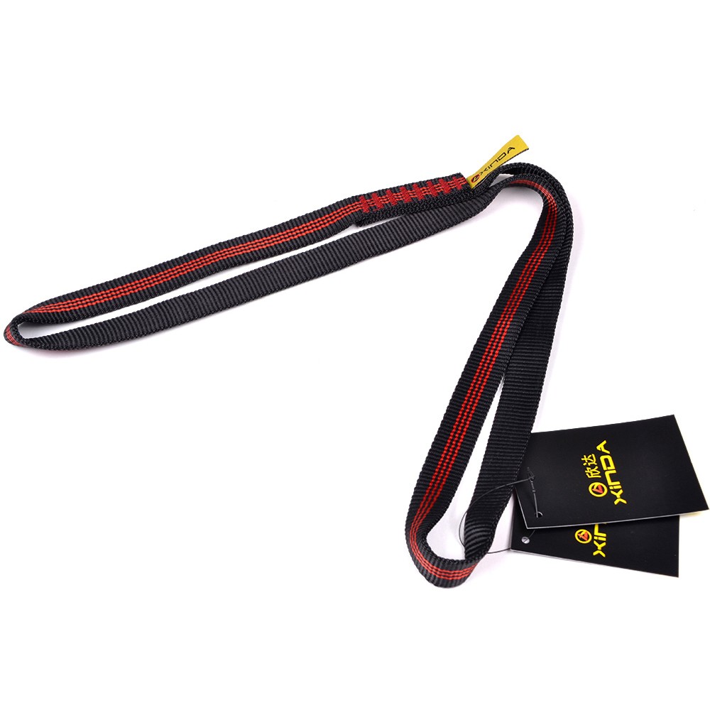 Outdoor Rock Climbing Equipment Mountaineering Belt Support Protective Sling High Strength Wearable Polyester Belts