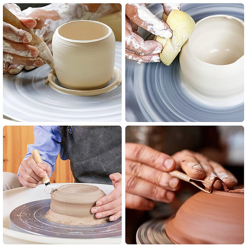 JGS Premium - Sculpting Gereedschap Set Voor Aardewerk Beeldhouwkunst En Diy 61 Stuks Keramische Klei Gereedschap Kunstsnijwerk En Rock Painting Embossing Professionele Kwaliteit 321456