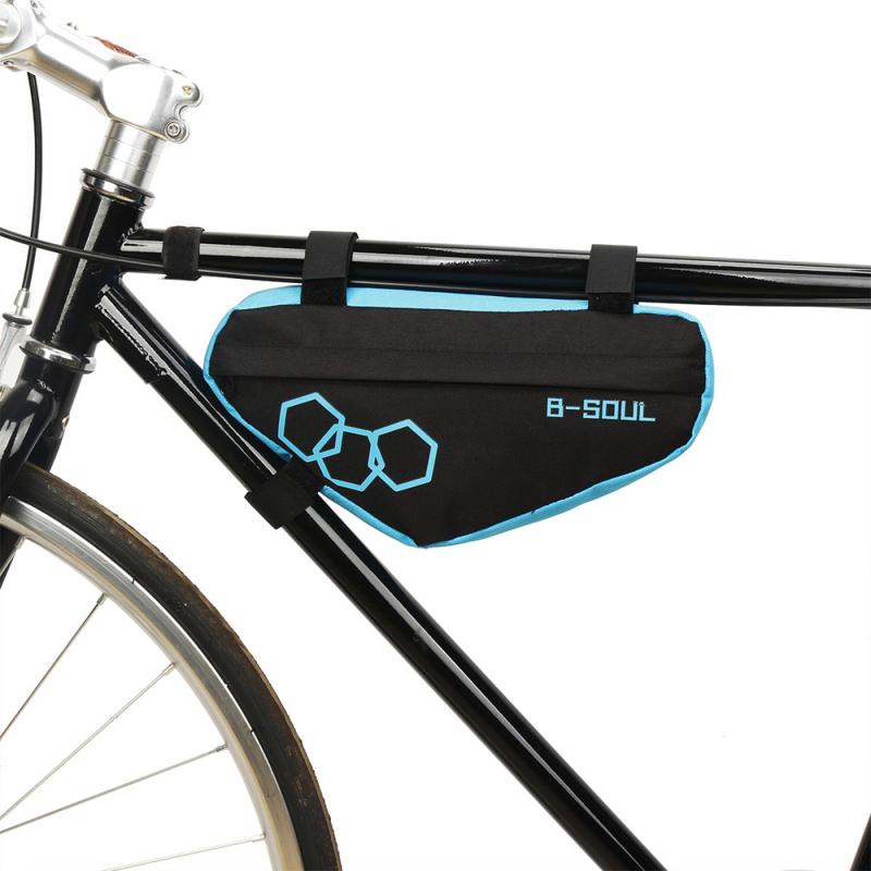 B-SOUL Polyester Bike Bag Waterdichte Mountain Fiets Driehoek Tas Voor Tube Frame Fietsen Tas Pouch Houder Fiets Accessoires: 02