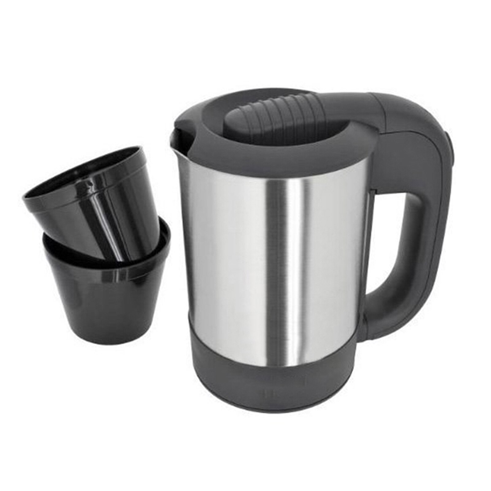 Mini Waterkoker 0.5 L Rvs Automatische Uitschakeling Voor Thee En Koffie Reizen Draagbare Water Boiler Snelle Verwarming