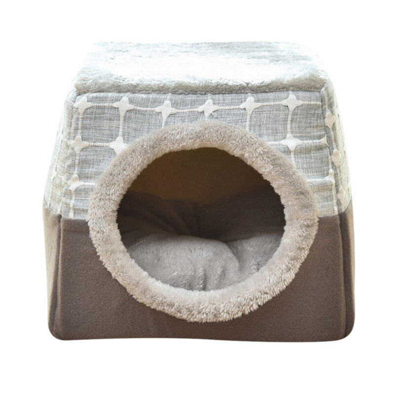 Pet Cat Bed Space Capsule House Cat Litter Villa Enclosed House Bed For Cats Pets Winter Warm Cozy Beds Soft Sleeping Bed: A3