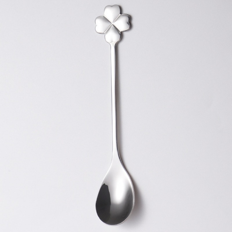 Tea Coffee Mixing Spoon Gold Spoon Long Handle Dessert Stainless Steel Vintage Teaspoons Drink Tableware Unique Shape: B