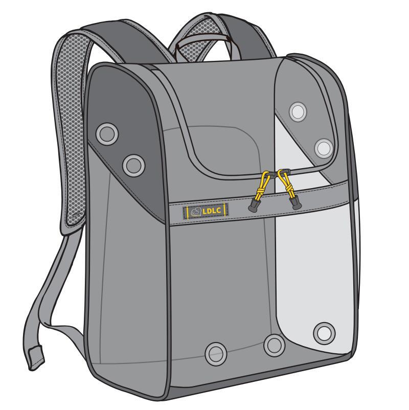 Mochila portátil de para mascotas, bolsa de transporte para gatos y perros, tela Oxford de viaje, transpirable y escalable