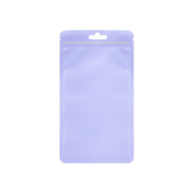 50pcs Cute Resealable Bag Foil Zipper Pouch For Jewelry Product Storage Organization Small Business Packaging Supplies: M / GRAY