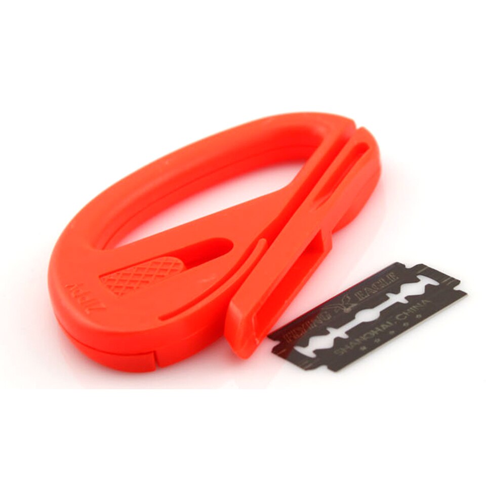 Red Snitty Safety Cutter Paper Film Cutter Razor Vinyl Film Wrapping Tools Kit MO-164: Default Title