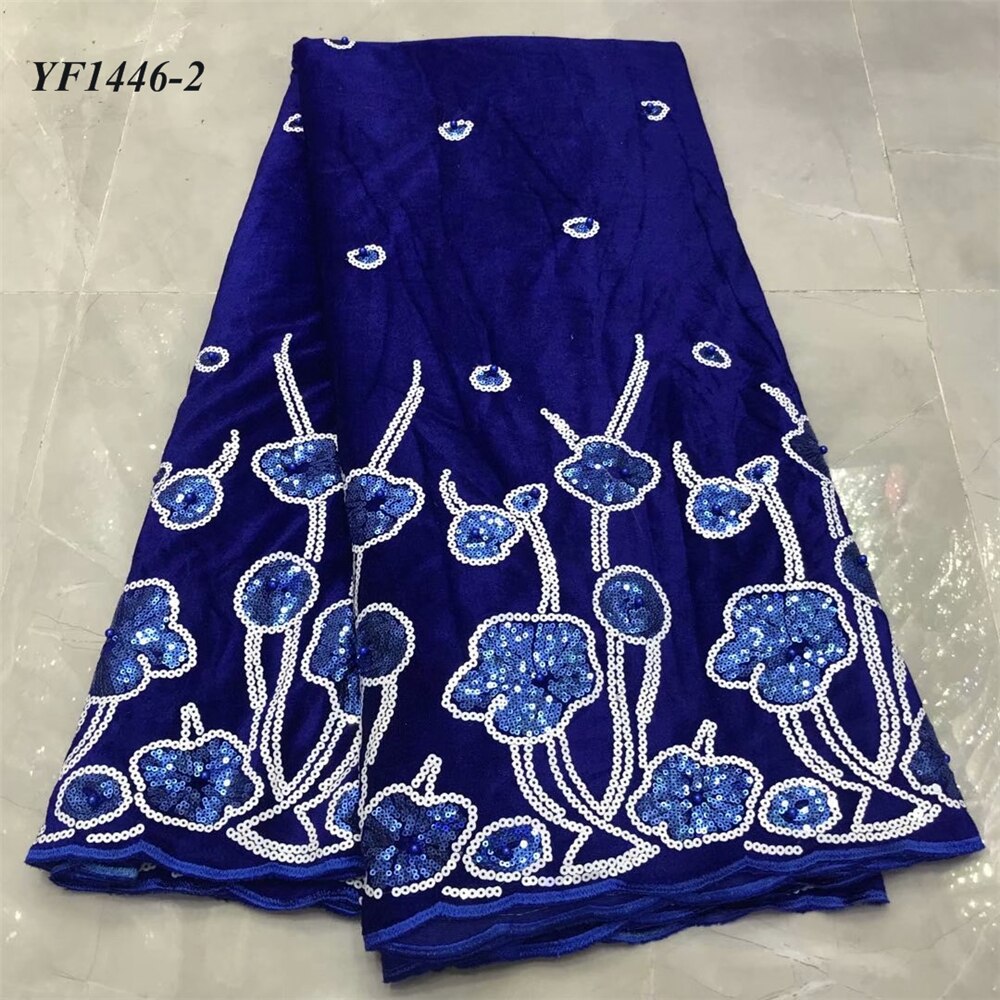 George blonde fabeic stil kvinder fest kjole blonder 5 yards: 2