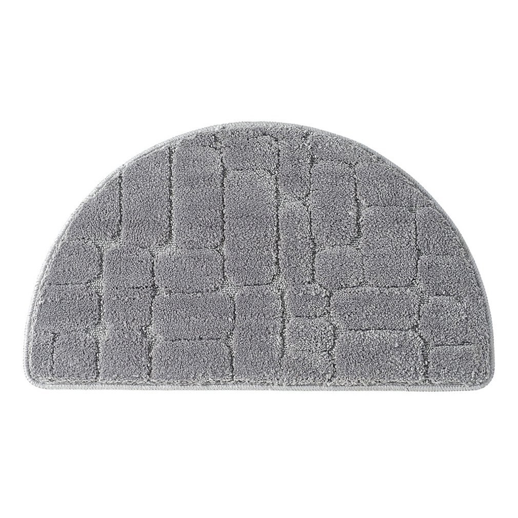 Floor Mat Indoor Outdoor Tapijt Water Absorptie Wasbare Deur Mat Microvezel Semi Cirkel Vloer Duurzaam Mat