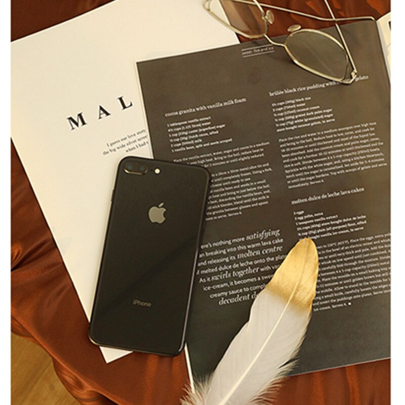 INS Photography propsPicture Album Magazine 28*21 cm DIY Photography Background Adornment Gourmetcosmetics photography props