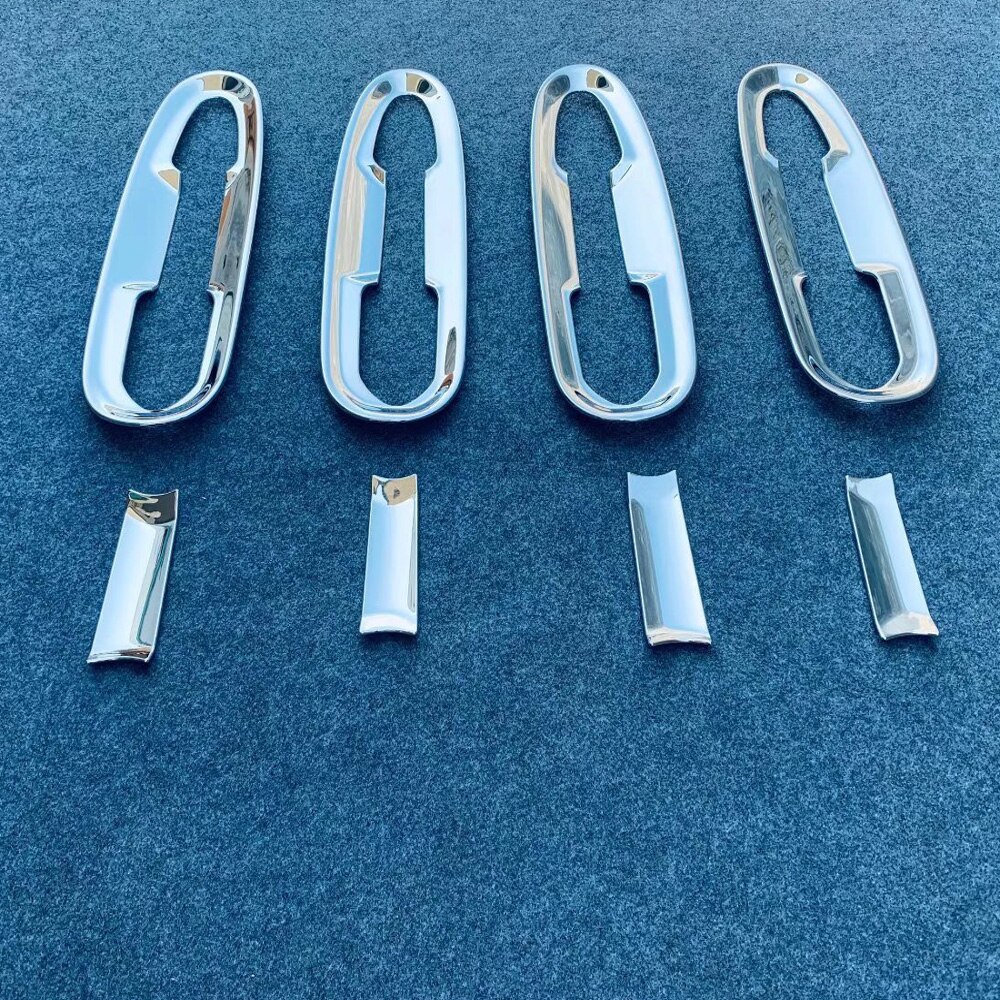 For Toyota Sienna 2022 Chrome Car Door Handle Bowl Side Door Bowl Cover Trim Protectors Exterior Car Styling Accessories