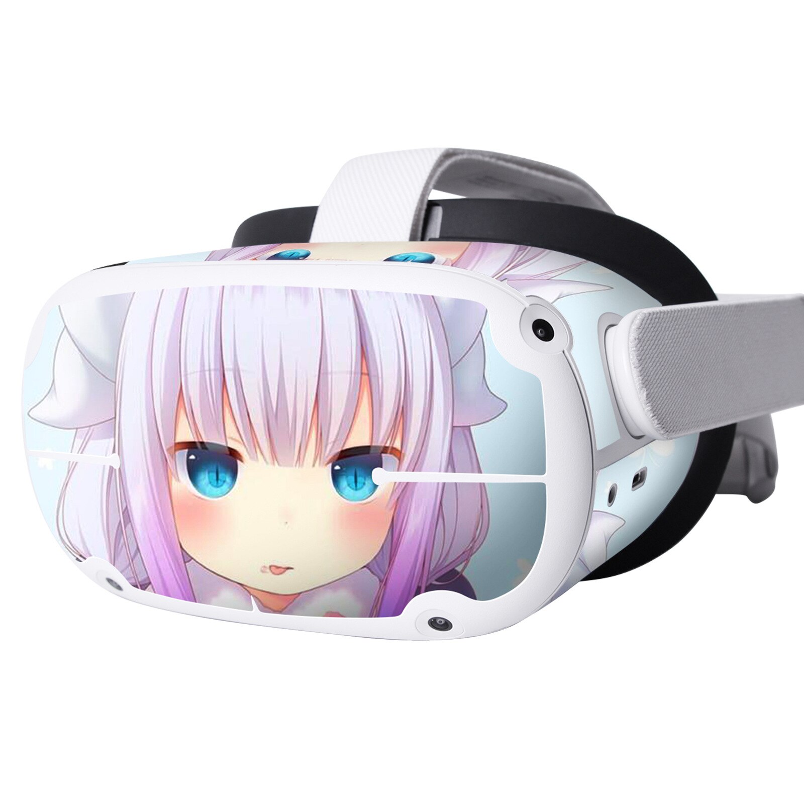 Voor Oculus Quest 2 Sticker Vr Bril Controller Hoofd Dragen 3D Somatosensorische Game Console Decoratieve Sticker