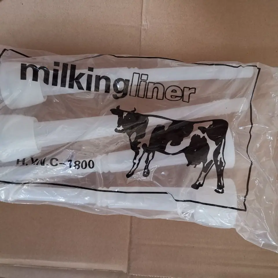 Langes Futter der Melkmaschine für Küer, Zubehör für Melkmaschinen, weißes langes Futter aus 17er Kaliber