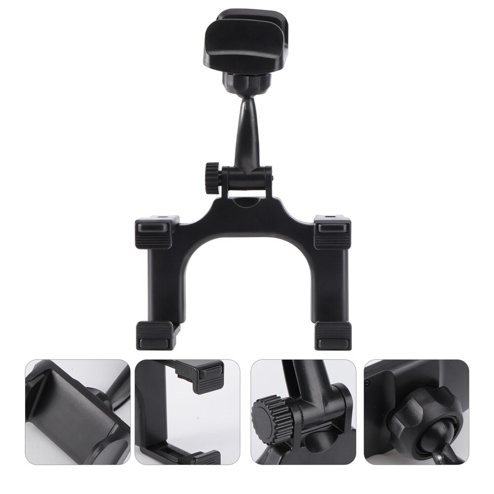 Cell Phone Car Mount Review Mirror Phone Holder Cradle: Default Title