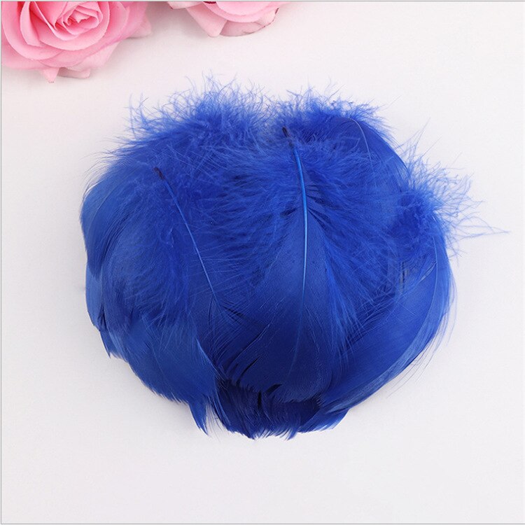 100 Uds macarrones pluma colorida globos Bobo transparentes rellenos decoraciones para cumpleaños y bodas caja de globo DIY artesanía relleno pluma: Chocolate