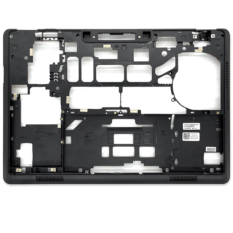 Coque supérieure et inférieure pour ordinateur portable Dell Latitude E5450, avec cadre avant, charnières, repose-paume, écran LCD noir, 0JX8MW, sans contact, 14 pouces, 5450: D Cover