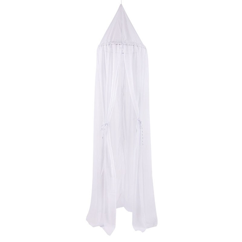 Baby Kids Dream Tent Bed Curtain Hung Dome Mosquito Net Girls Princess Play Tents House Children Room Teepee Decoration Bed Tipi: white