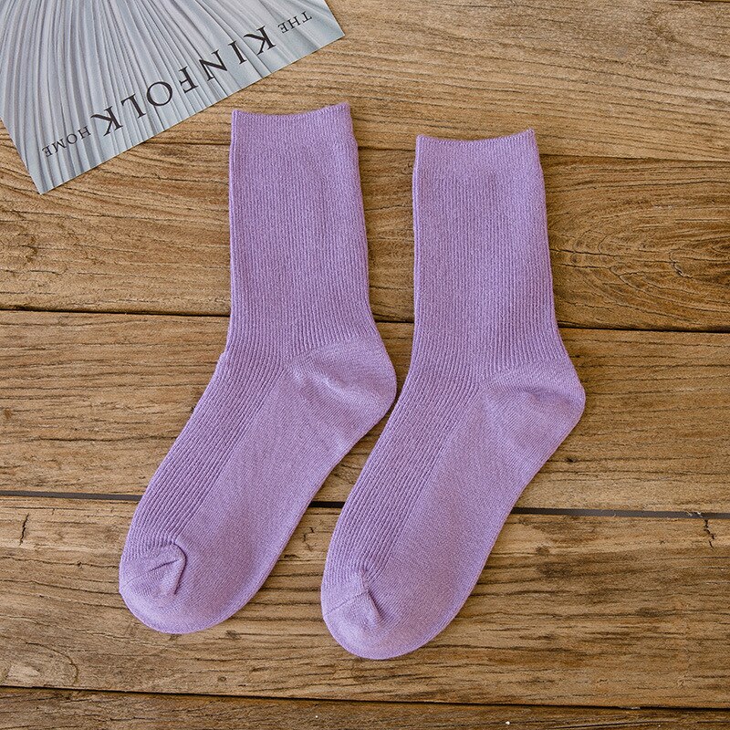 Rüschen Skateboard socken frauen streetwear frau calcetines de la mujer skarpetki kobieta skarpety Socke weiß regenbogen baumwolle können: 17