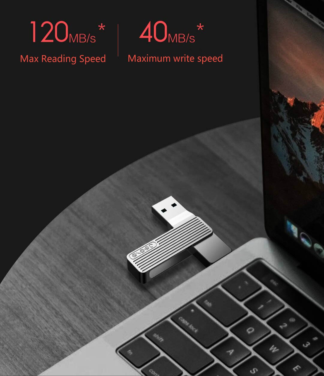 Xiaomi USB 3.1 U Disk OTG Metal Flash Pen Drive Memory Stick With MFi Lightning/Type-C Connector For iPhone 11 Pro/11/XS/X/8/7