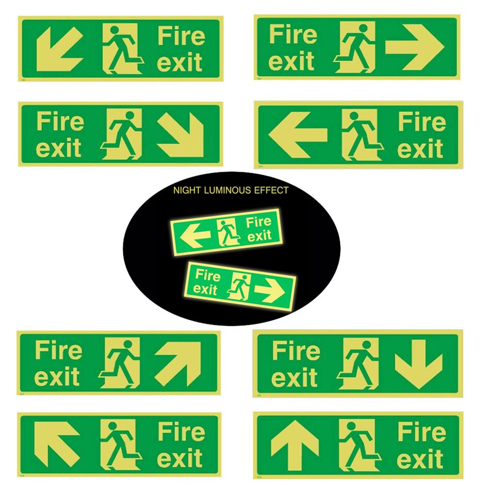 Señal de advertencia de seguridad luminosa, señal de salida de sótano de Hotel para centro comercial con logotipo, para transporte de guía, 1 ud.