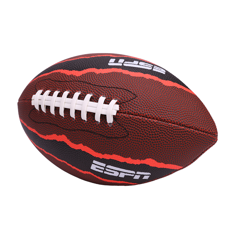 Balón de fútbol americano para hombre y mujer, pelota de fútbol de Rugby, tamaño estándar 6, 1 unidad
