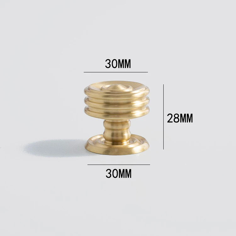 Maniglia dell'armadio in ottone massiccio ferramenta per mobili elegante maniglia per cucina comò armadio manopole per cassetti maniglia dorata: nero