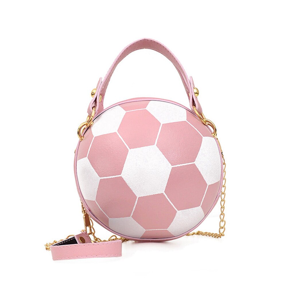 Persoonlijkheid Vrouwelijke Lederen Roze Basketbal Zak Bal Portemonnees Voor Tieners Vrouwen Schoudertassen Crossbody Keten Hand Tassen: I