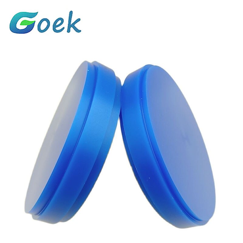 Disco de cera Dental superduro de 10 piezas, 98x12-25mm, materiales de odontología para tallado en laboratorio CAD/CAM, bloque de cera azul, herramientas de laboratorio