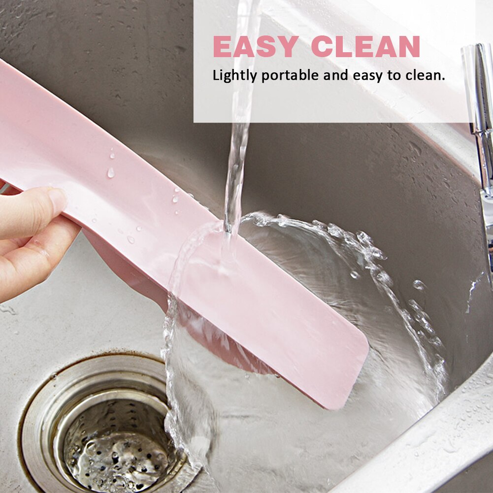 Water Splash Guard Reusable Kitchen Sink Oil Proof Soft Silicone Easy Clean Household Bathroom Modern Suction Cup Eco Friendly