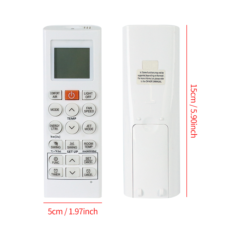 Air Conditioning Repalcement Remote Control For AKB74955604 AKB73456109 AKB7399 AC Air Conditioner Remote Controller English