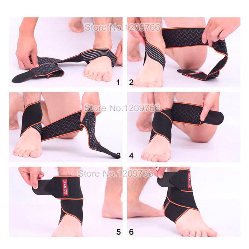 Tobillera deportiva antideslizante, Protector de tobillo, Protector elástico ajustable, soporte para fútbol, baloncesto, Running, tobillera