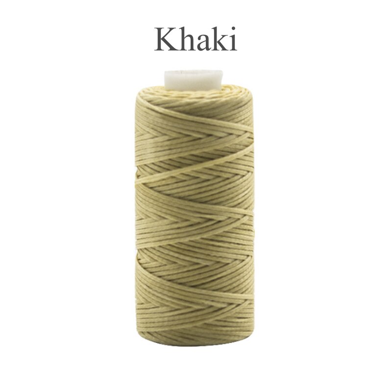 50M Leather Sewing Waxed Thread Hand Stitching Waxed Line Shoe Repair Needlework Multicolor Yarn Handicraft Tool: 20