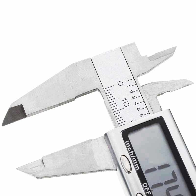 Fghgf 0-150mm 6 " ruostumattomasta teräksestä valmistettu pakometri digitaalinen nonierisatula stahngel mittari pakymetri syvyys nonier mittalaite