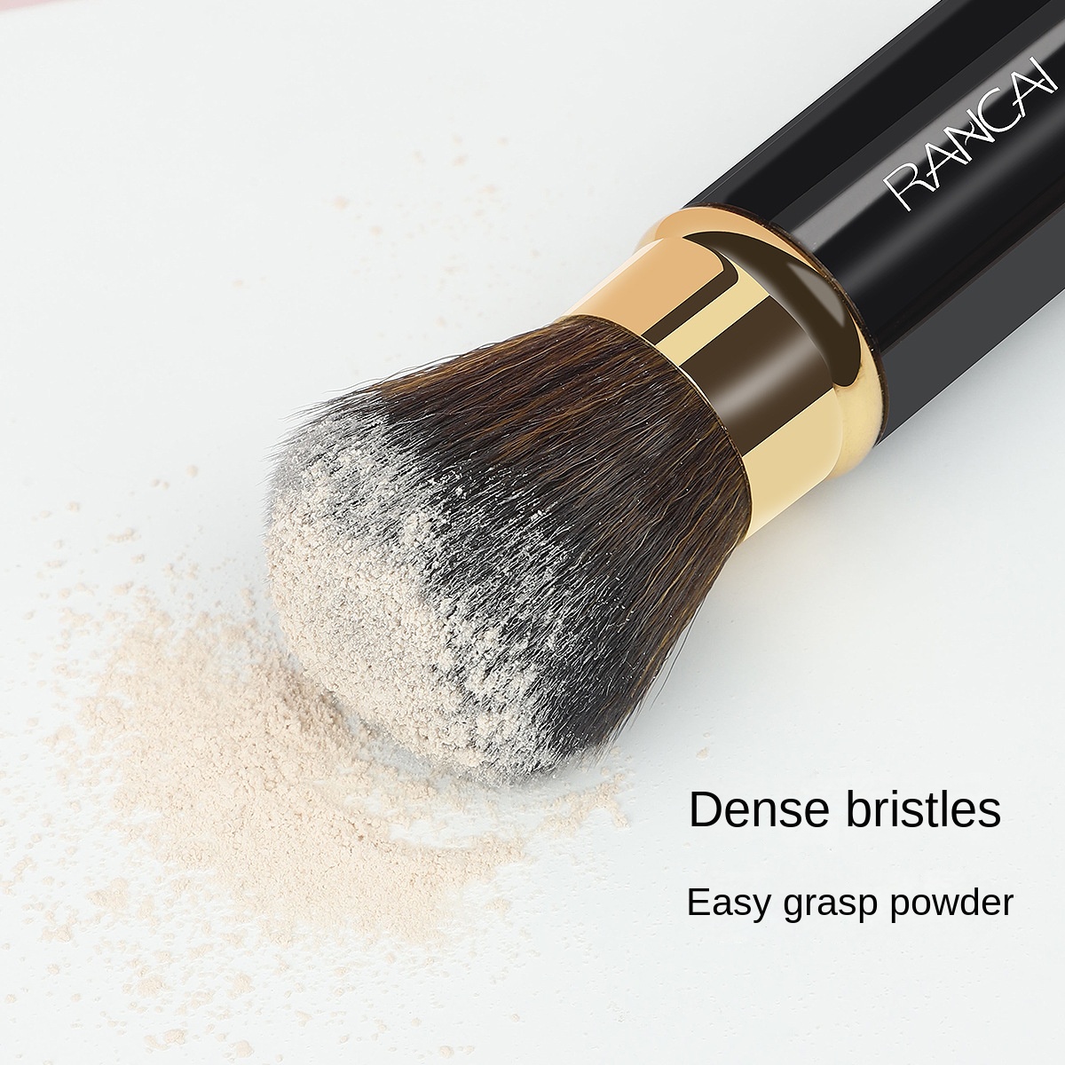 Pro Retractable Soft Makeup Brush Cosmetic Adjustable Face Powder Brush Kabuki Brush