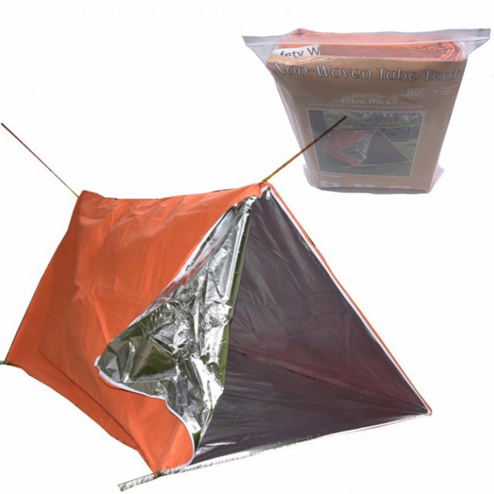 Tente d'isolation thermique multicouche, couverture de Camping non tissée aluminisée pour l'extérieur