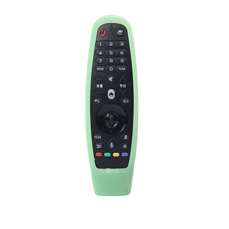For LG Smart TV AN-MR600 AN-MR650 AN-MR18BA MR19BA MR20GA Remote Control Silicone Protective Covers with Lanyard: E