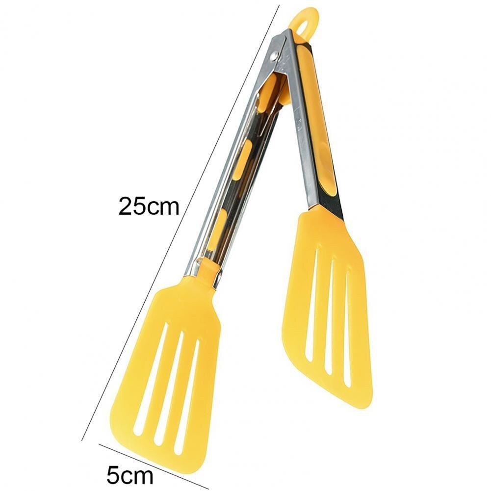 Keuken Tang Roestbestendig Glad Silicone Premium Rvs Locking Tang Voor Koken Bbq Clip Keuken Accessoires