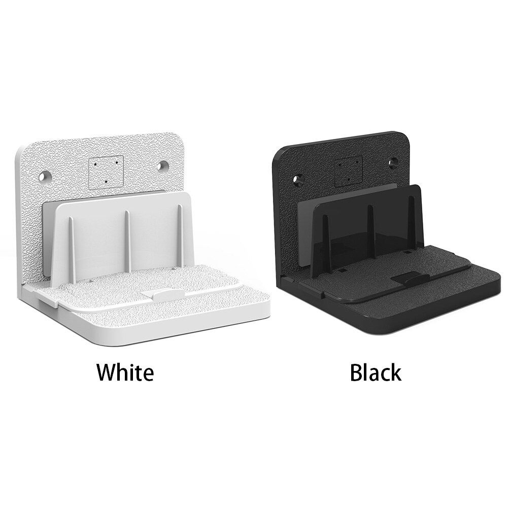 Living Room Wall Mounted Easy Install Adjustable Angle Stable Strong Bearing Office Universal Stand TV Box Bracket