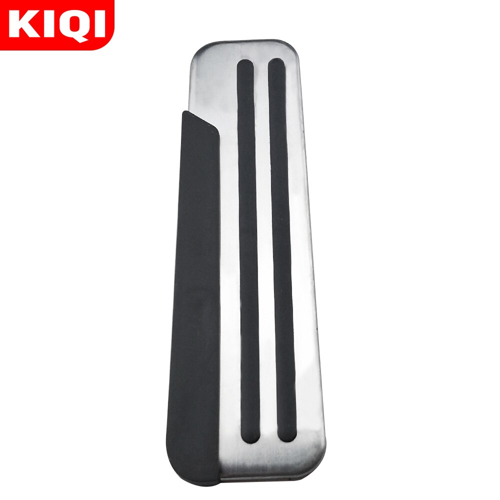 KIQI-pedales de coche para Nissan Qashqai J11, piezas de repuesto, Pedal de freno de combustible de Gas, cubiertas de pedales de descanso, -