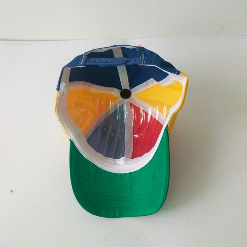 Sjov voksen propel baseball kasketter farverige patchwork mærke hat propel bambus guldsmede børn drenge piger snapback