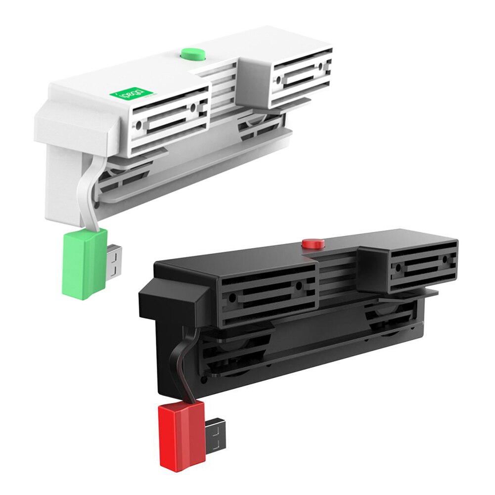 Refroidisseur de pompe Turbo externe pour Console de jeu, 2 ventilateurs, alimenté par USB, pour nintendo Switch NS, radiateur de radiateur