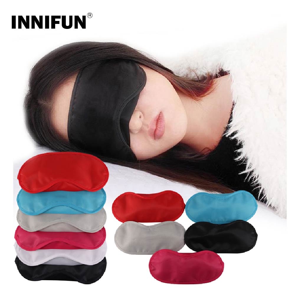 9 Kleuren Sleep Rest Slaapmiddel Eye Mask Eye Shade Cover Comfort Blinddoek Shield Patch Eyeshade