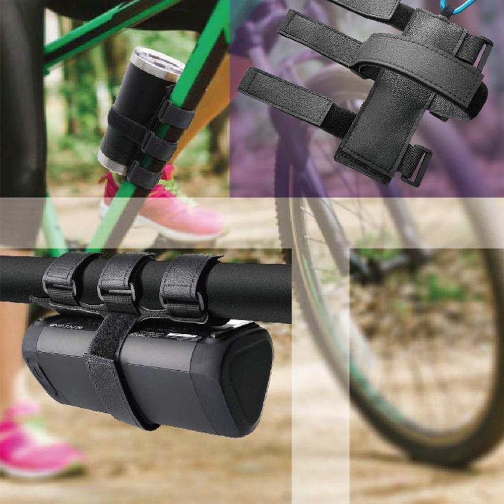 Draagbare fiets bidonhouder houder bluetooth speaker montage riem houder nylon fietsketel riem fietsuitrusting