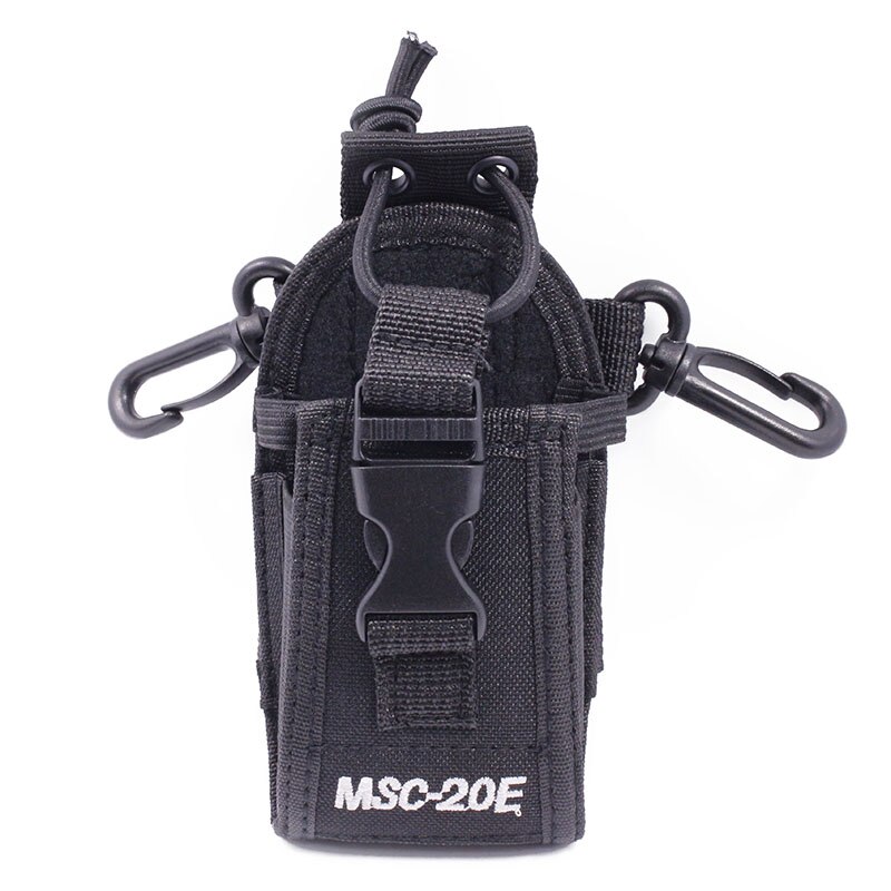 ABBREE MSC-20E Big Nylon Pouch Bag Carry Case for Yaesu BaoFeng UV-XR UV-9R Plus UV-5R UV-82 TYT Mototrola Walkie Talkie Radio