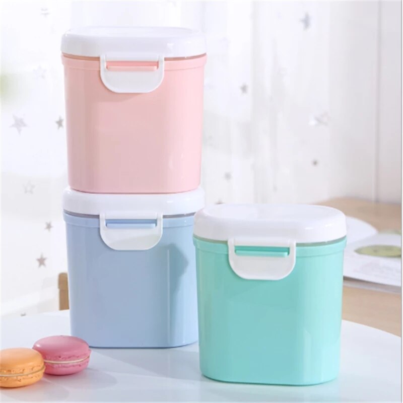 Baby Milk Powder Container Box Melkpoeder Container Food Storage Box Multilayer Infants Feeding Food Storage Boxs